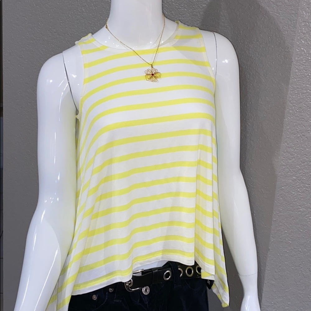 Copper Key striped top size medium New